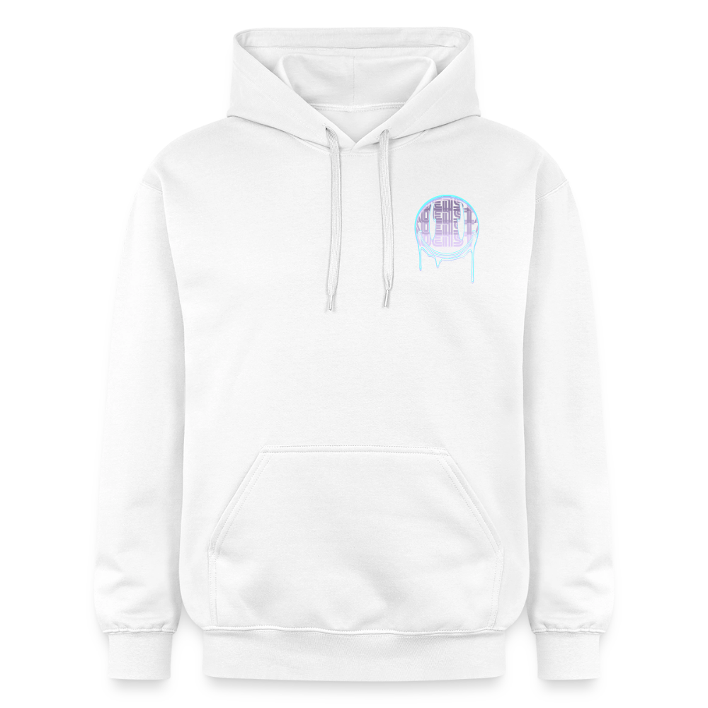 Moensta Drip Logo – Neon Streetwear Tattoo Artist Design - white