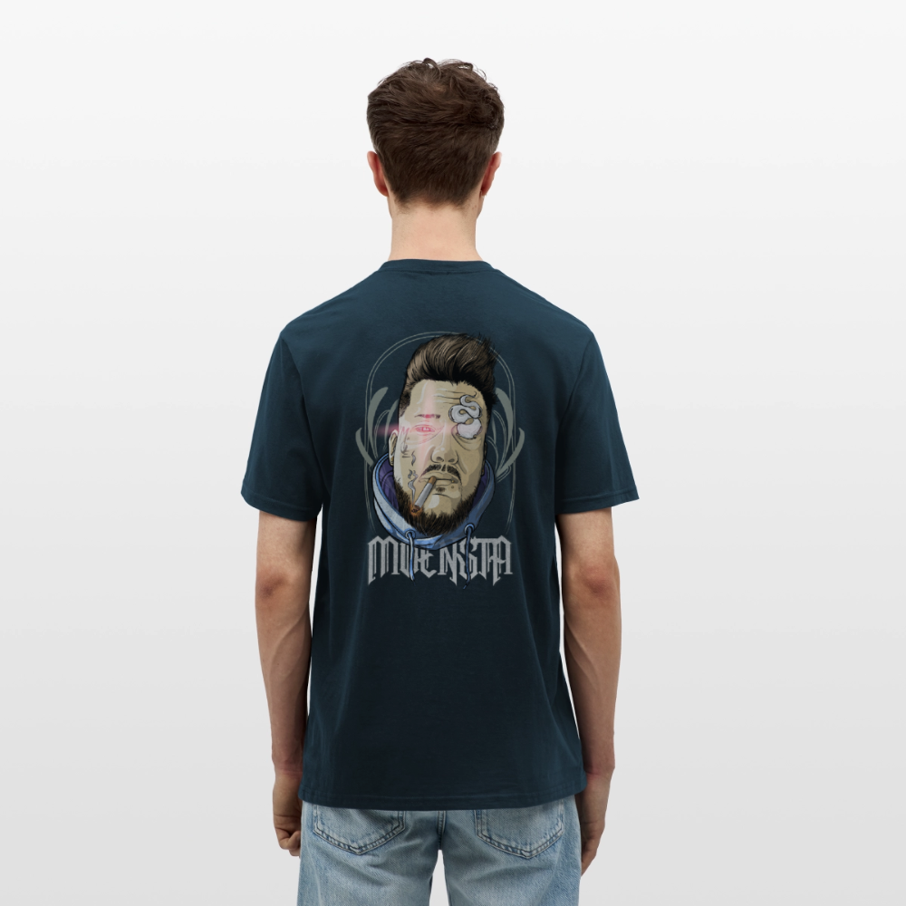 Tattoo Artist Portrait – Urban Comic Style - navy