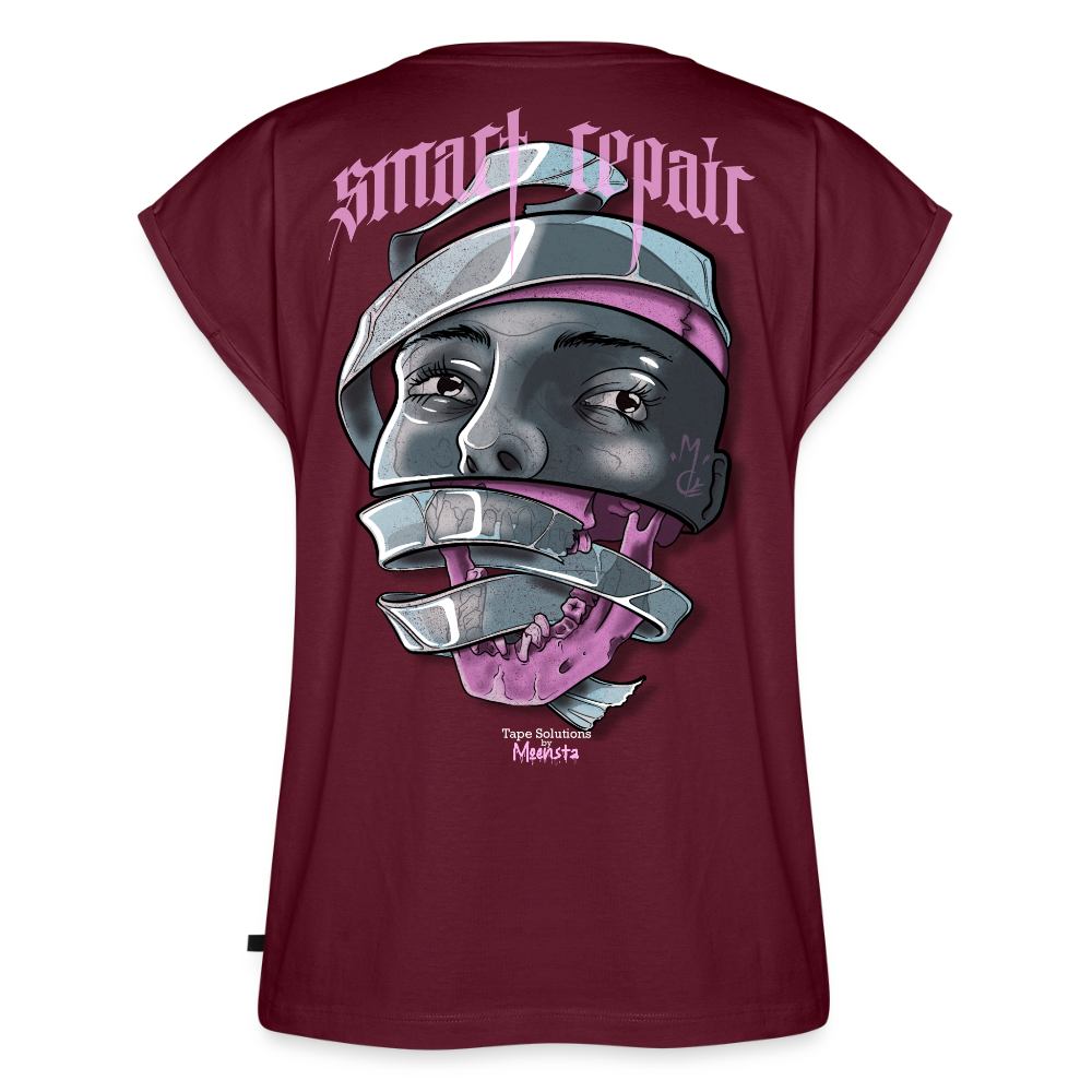 Smart Tape – Dark Tattoo Skull Design | Duct Tape - burgundy