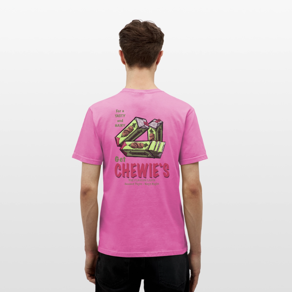 Chewie’s Hairy Gum – Funny Sci-Fi Parody Design - pink