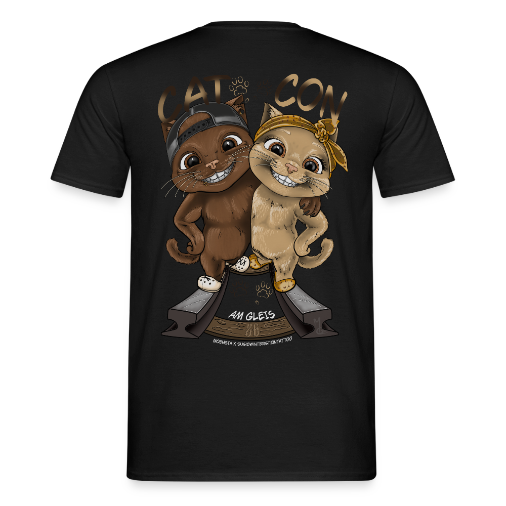 Men's T-Shirt con - black