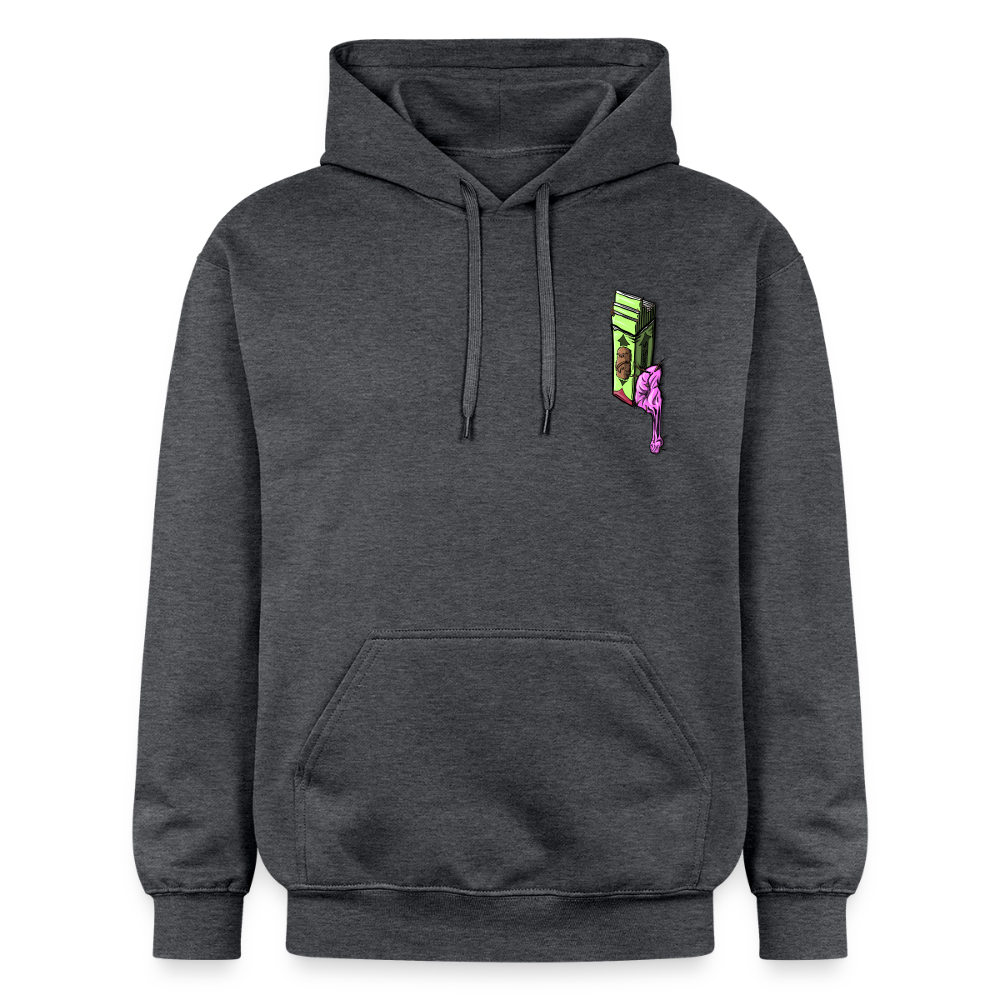 Chewie’s Hairy Gum – Funny Sci-Fi Parody Design - dark heather grey