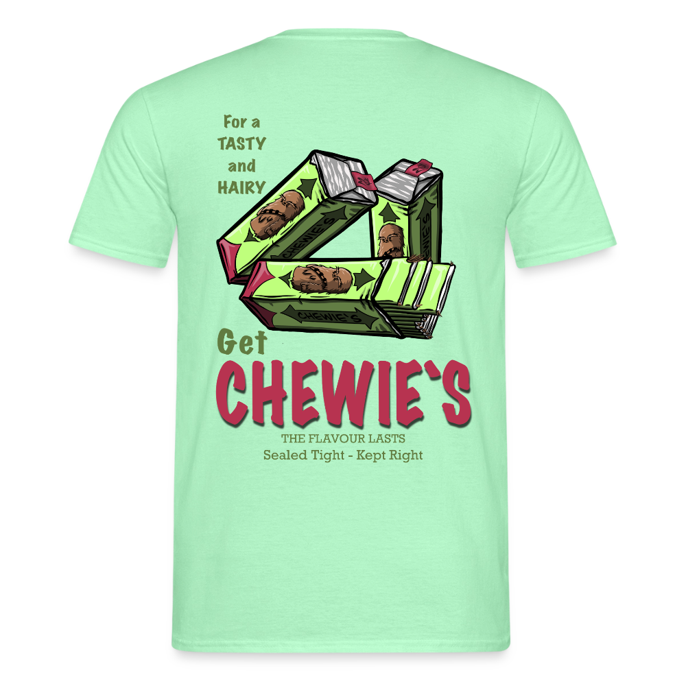 Chewie’s Hairy Gum – Funny Sci-Fi Parody Design - mint green