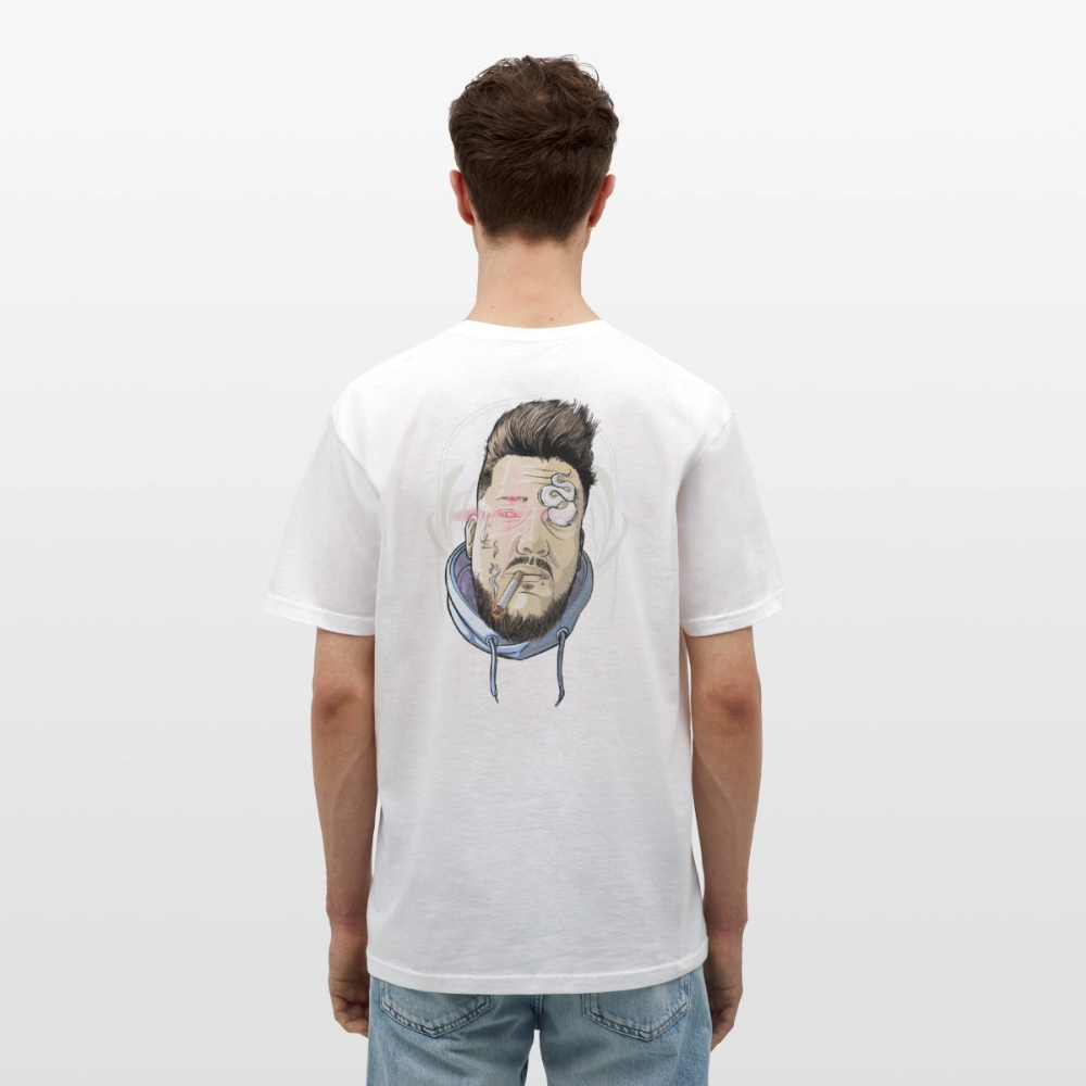 Tattoo Artist Portrait – Urban Comic Style - white