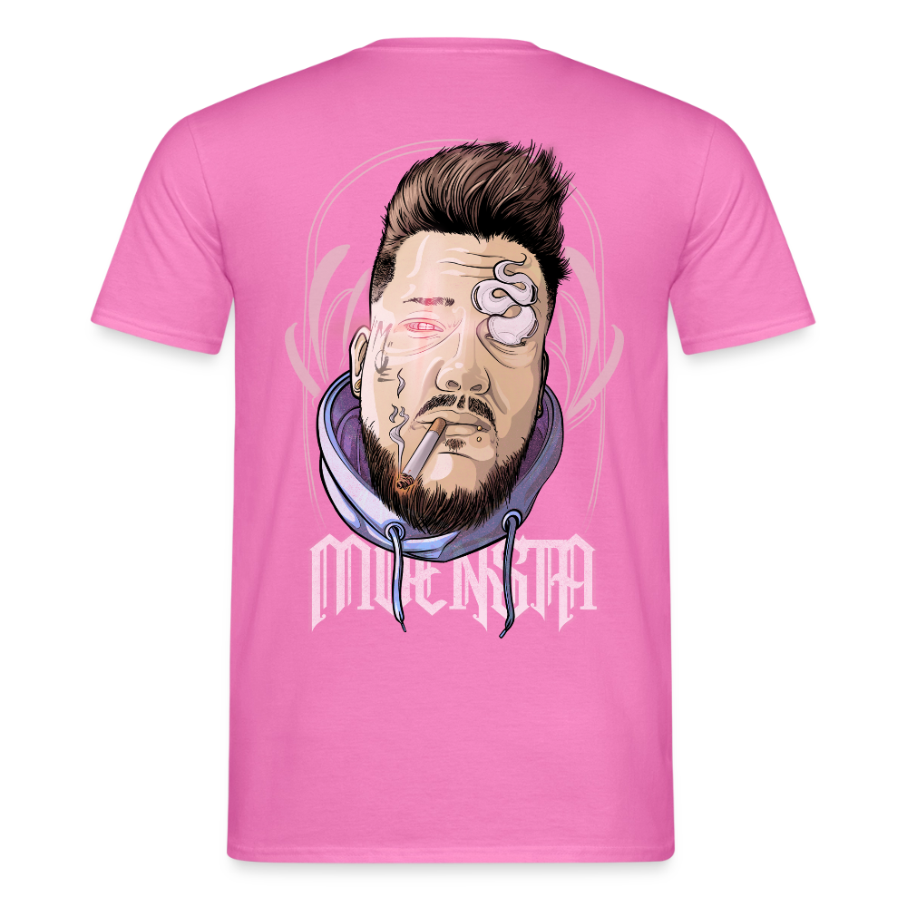 Tattoo Artist Portrait – Urban Comic Style - pink