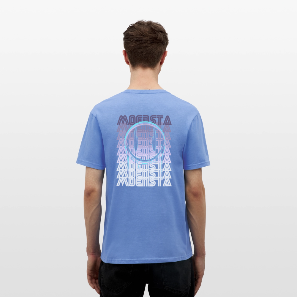 Moensta Drip Logo – Neon Streetwear Tattoo Artist Design - carolina blue