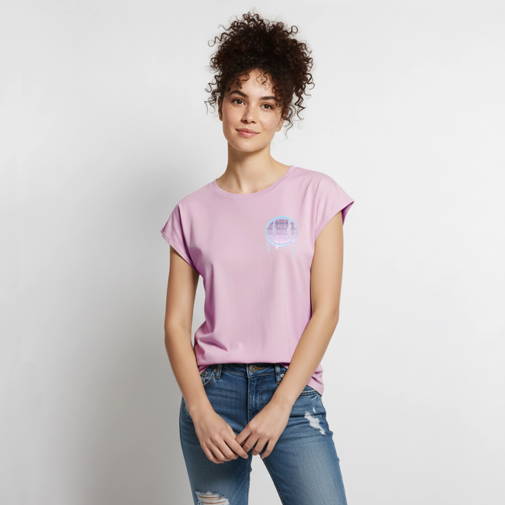 Moensta Drip Logo – Neon Streetwear Tattoo Artist Design - dusky pink