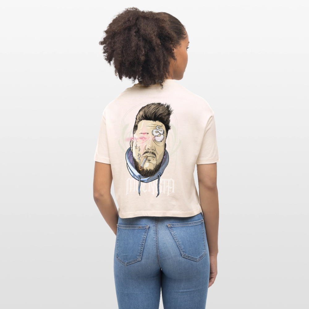 Tattoo Artist Portrait – Urban Comic Style - soft Ecru