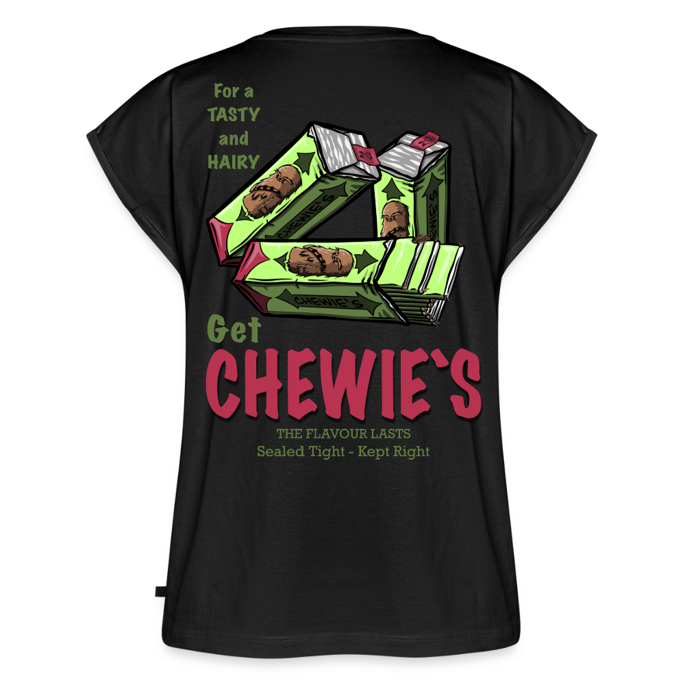 Chewie’s Hairy Gum – Funny Sci-Fi Parody Design - black