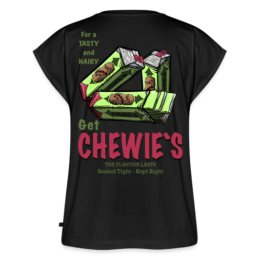 Chewie’s Hairy Gum – Funny Sci-Fi Parody Design - black
