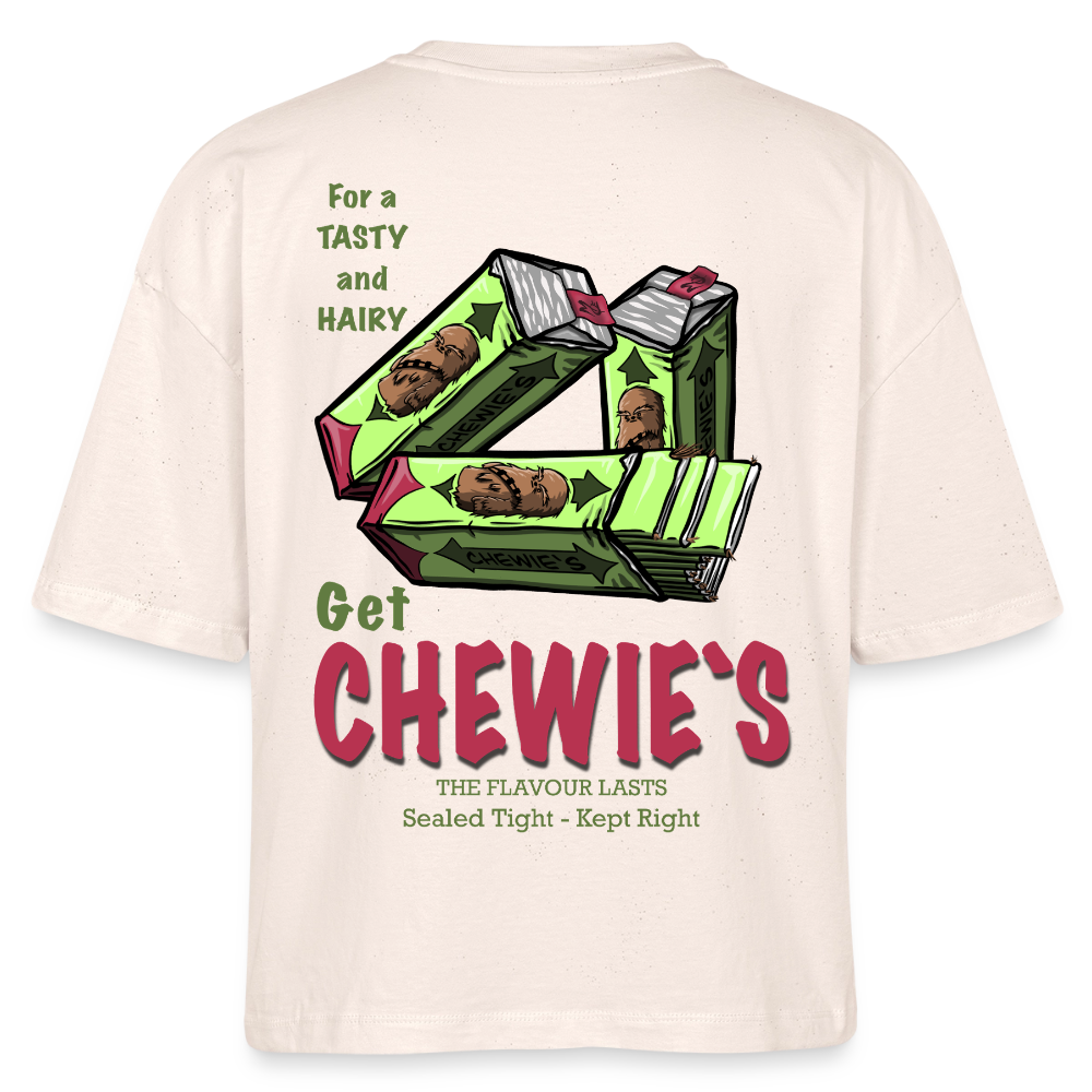 Chewie’s Hairy Gum – Funny Sci-Fi Parody Design - soft Ecru