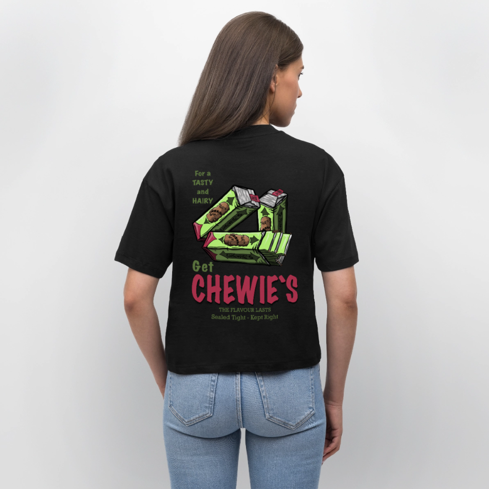 Chewie’s Hairy Gum – Funny Sci-Fi Parody Design - black