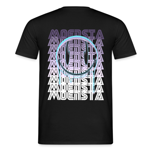 Moensta Drip Logo – Neon Streetwear Tattoo Artist Design - black