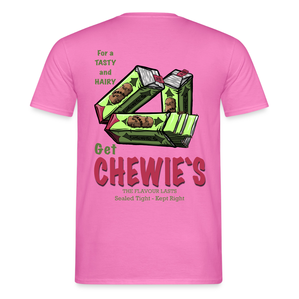 Chewie’s Hairy Gum – Funny Sci-Fi Parody Design - pink