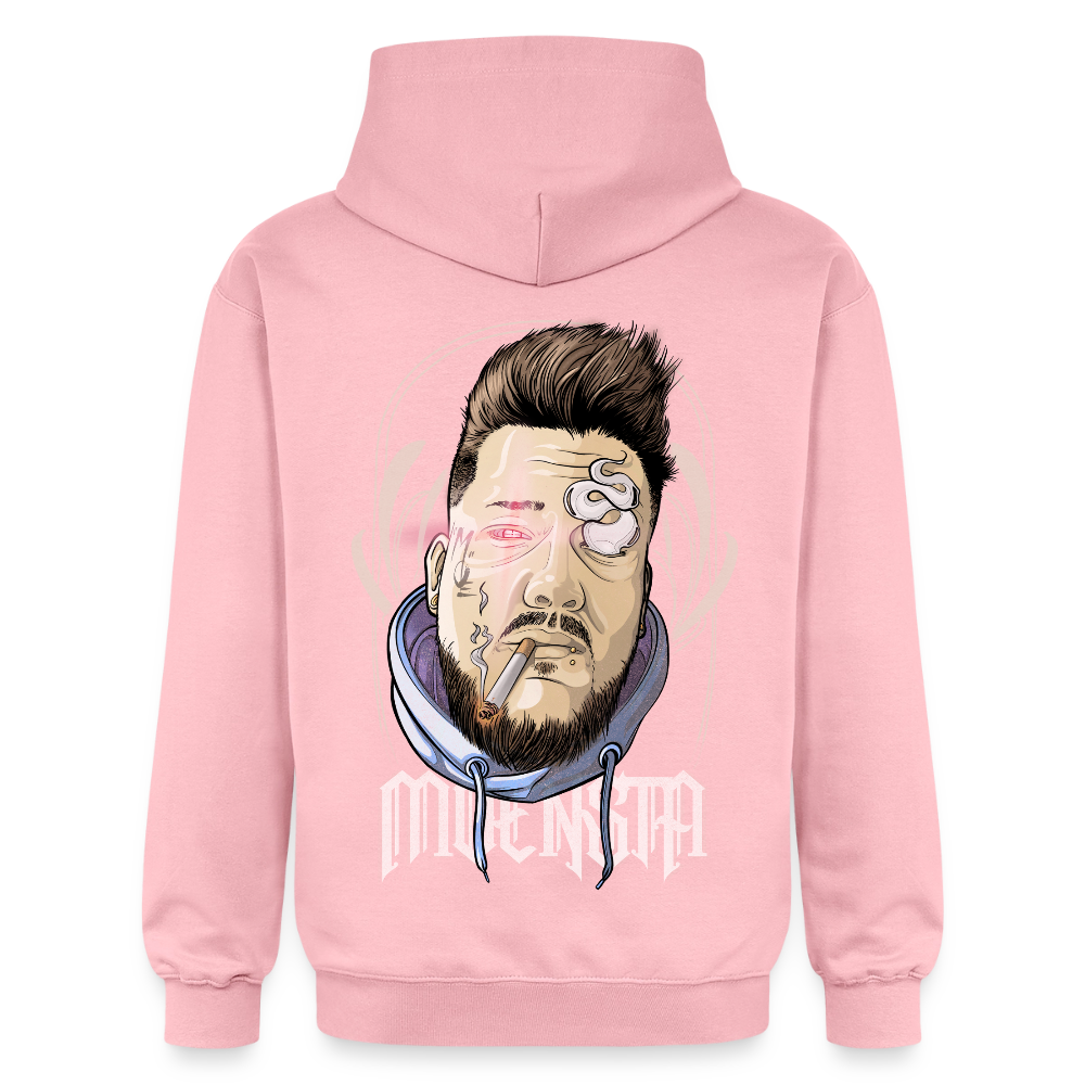 Tattoo Artist Portrait – Urban Comic Style - light pink