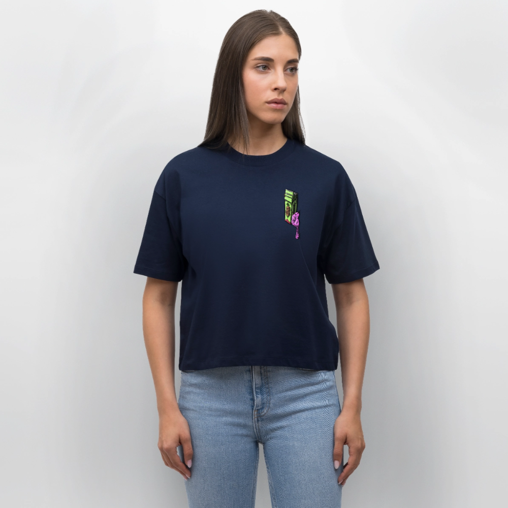 Chewie’s Hairy Gum – Funny Sci-Fi Parody Design - navy