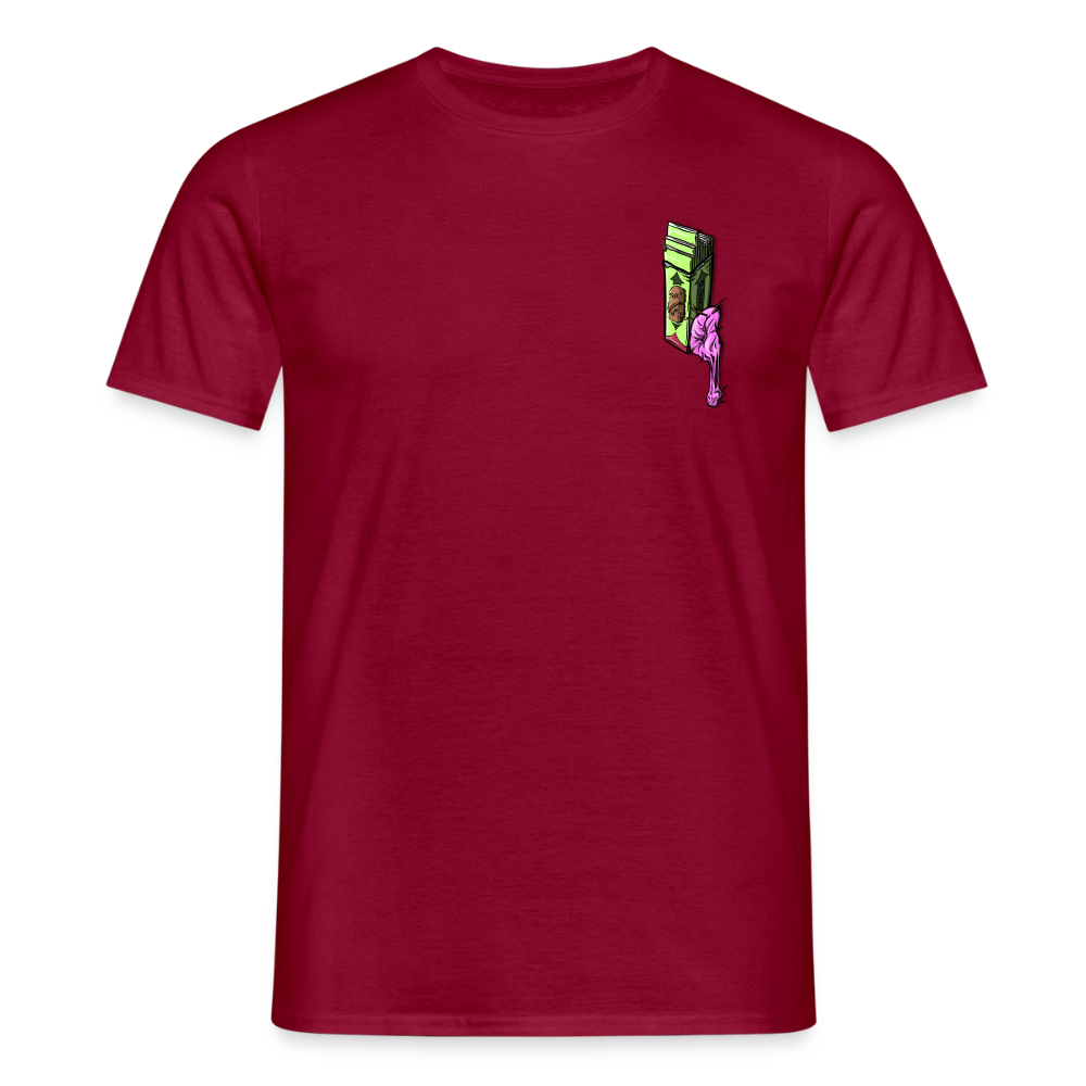 Chewie’s Hairy Gum – Funny Sci-Fi Parody Design - brick red