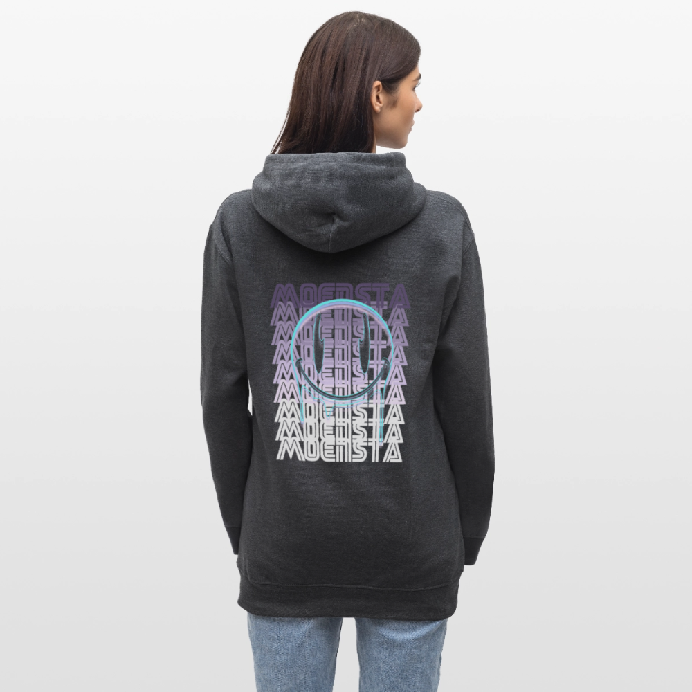 Moensta Drip Logo – Neon Streetwear Tattoo Artist Design - dark heather grey