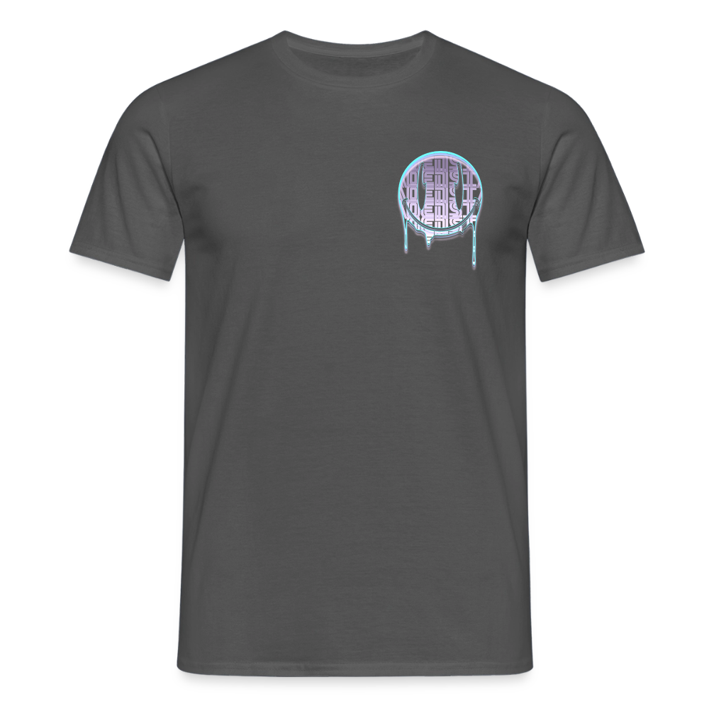 Moensta Drip Logo – Neon Streetwear Tattoo Artist Design - charcoal grey