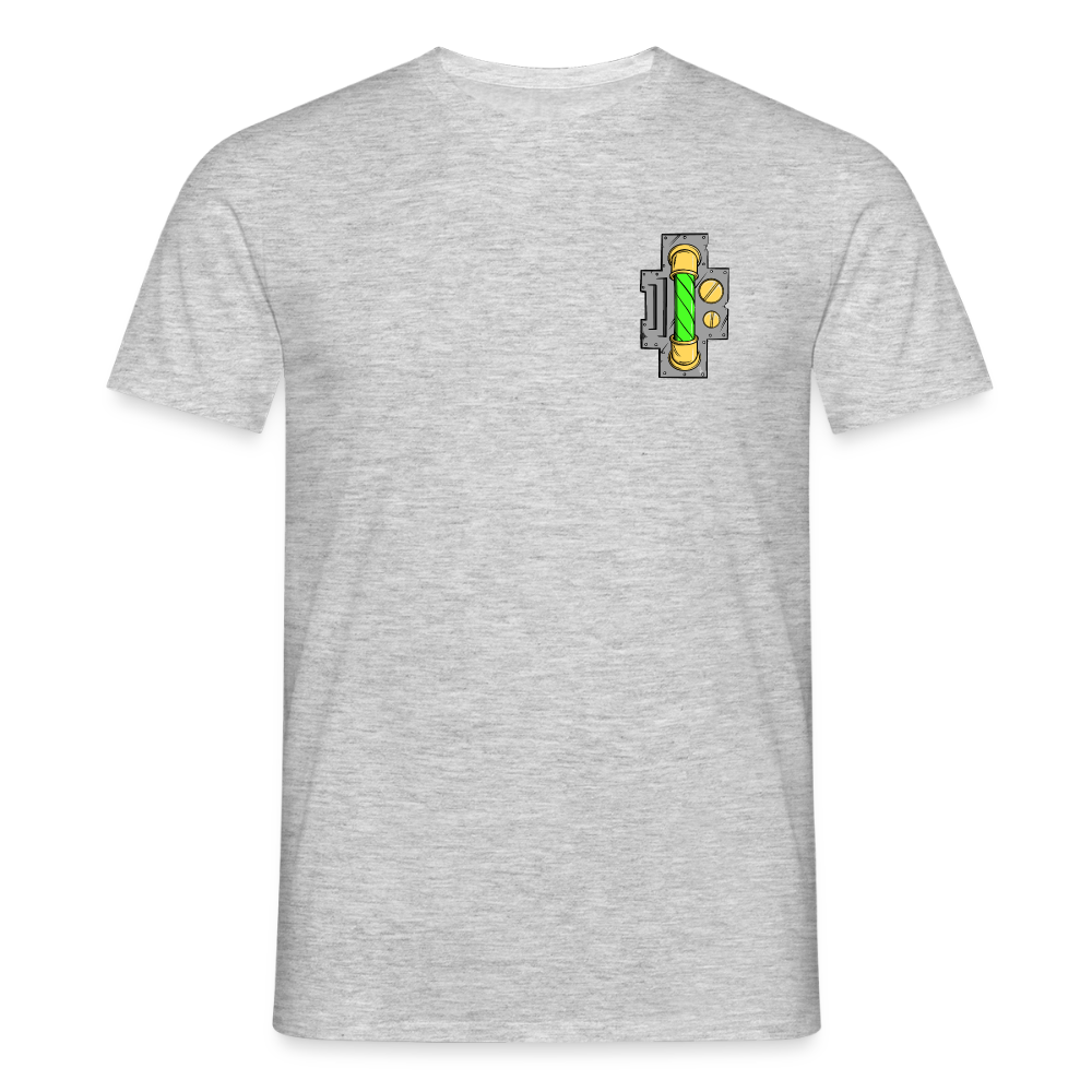 Cyberpunk Cyborg Lady – Futuristische Cyberpunk Illustration - heather grey