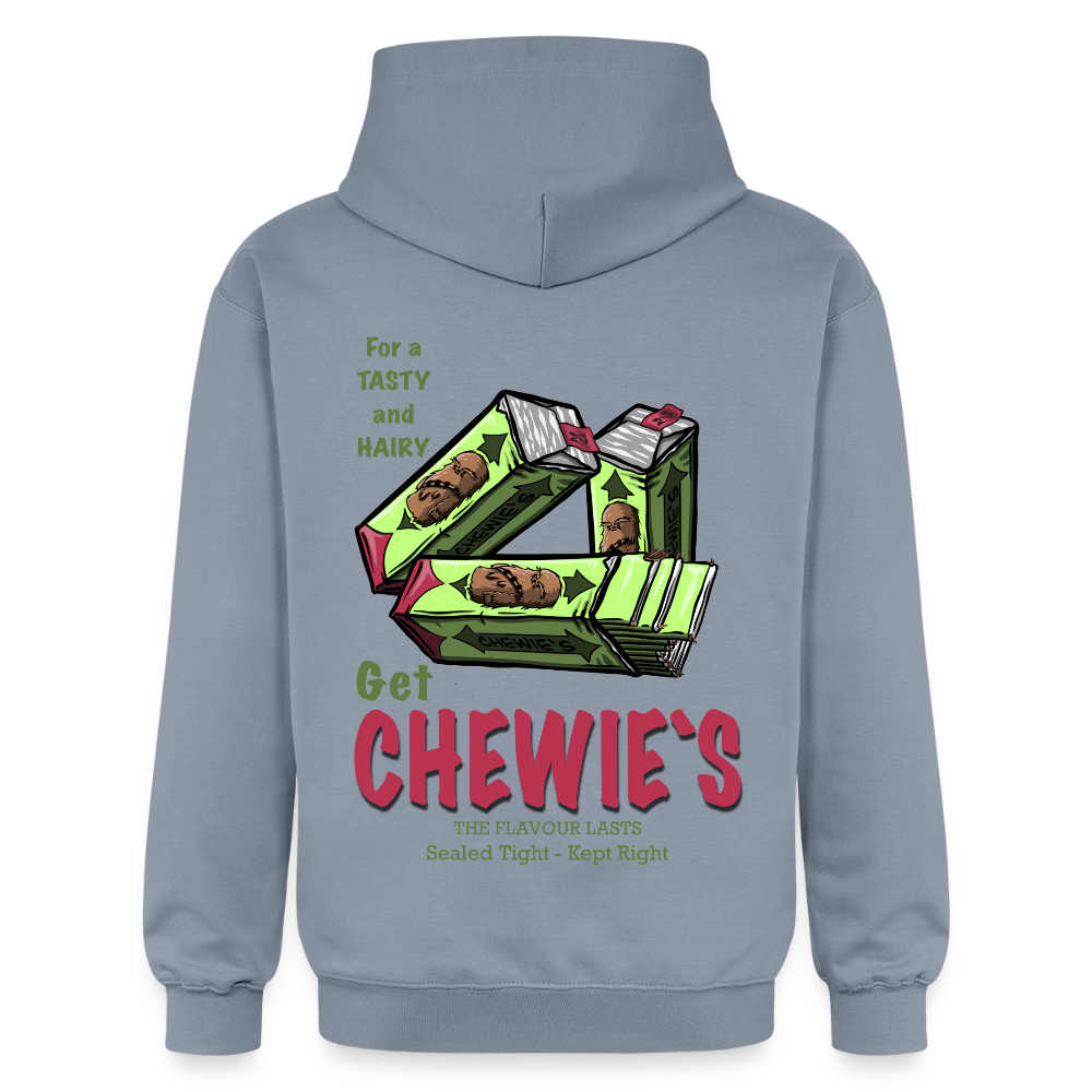 Chewie’s Hairy Gum – Funny Sci-Fi Parody Design - blue