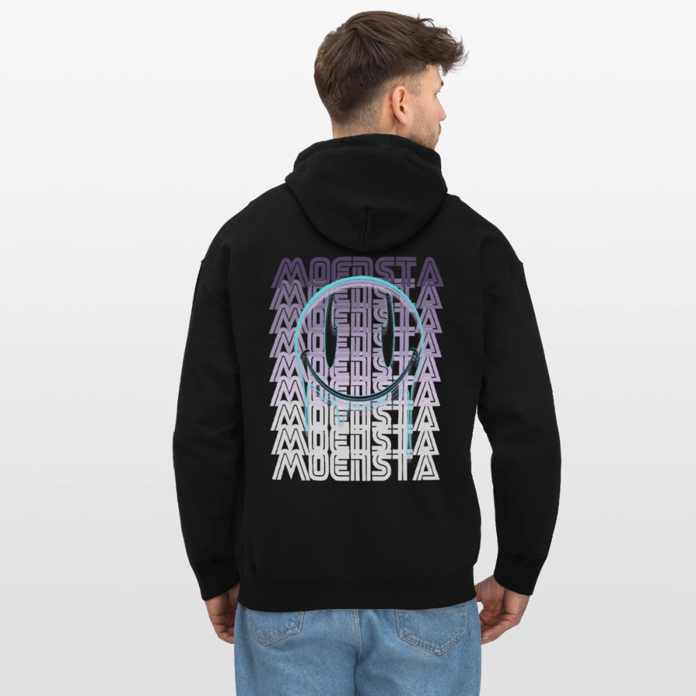 Moensta Drip Logo – Neon Streetwear Tattoo Artist Design - black