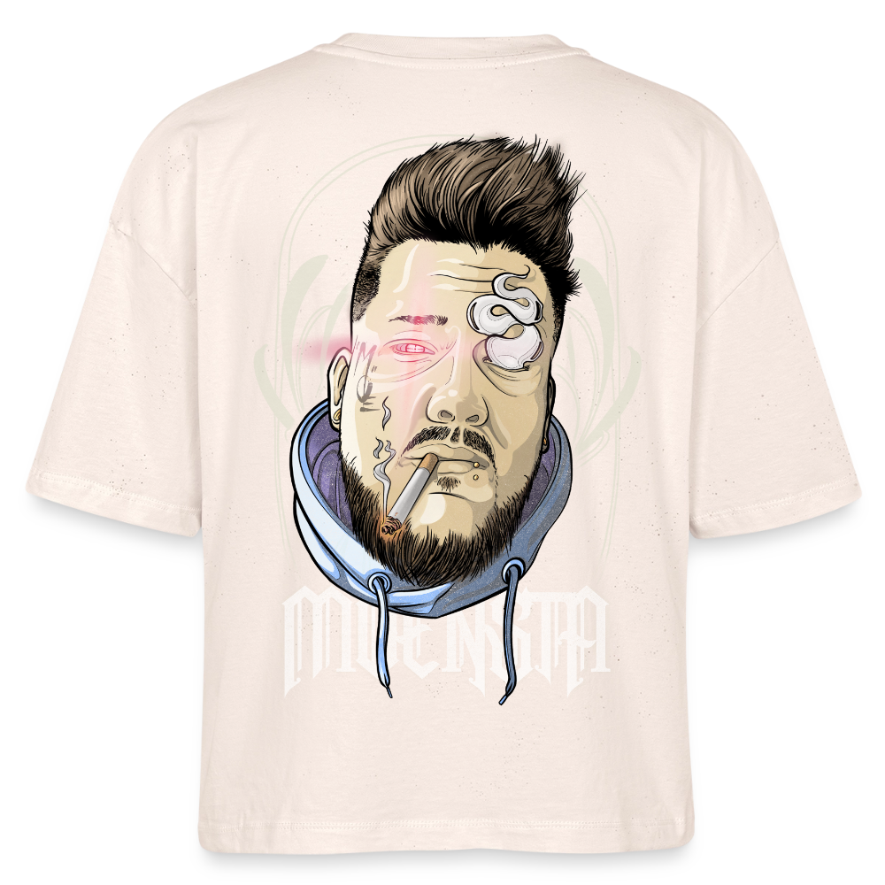 Tattoo Artist Portrait – Urban Comic Style - soft Ecru