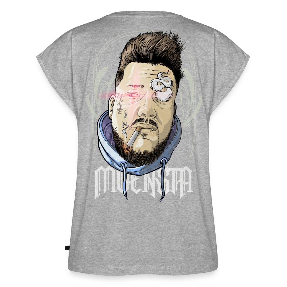 Tattoo Artist Portrait – Urban Comic Style - heather grey