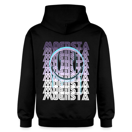 Moensta Drip Logo – Neon Streetwear Tattoo Artist Design - black