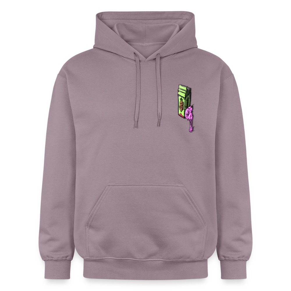 Chewie’s Hairy Gum – Funny Sci-Fi Parody Design - purple-grey 