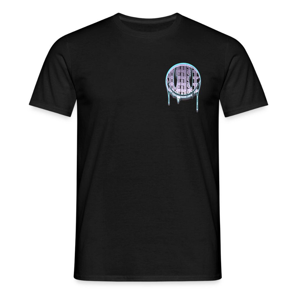Moensta Drip Logo – Neon Streetwear Tattoo Artist Design - black