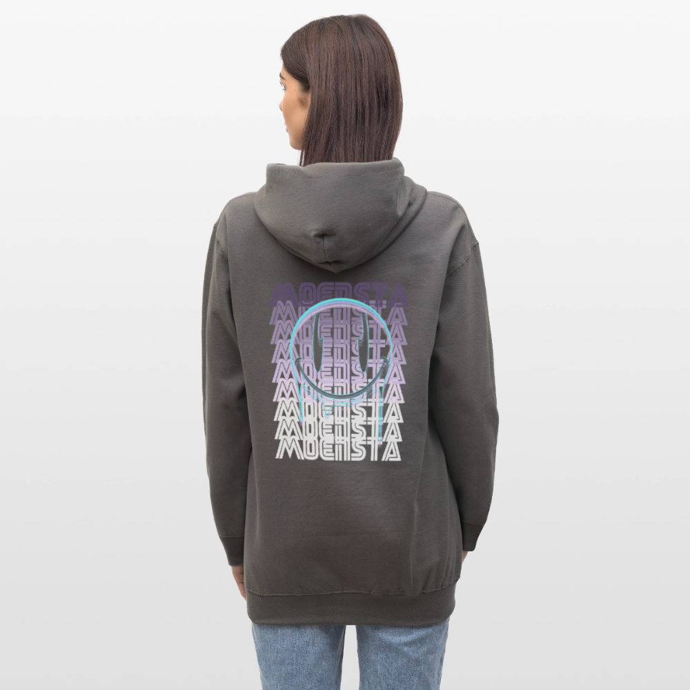 Moensta Drip Logo – Neon Streetwear Tattoo Artist Design - dark grey