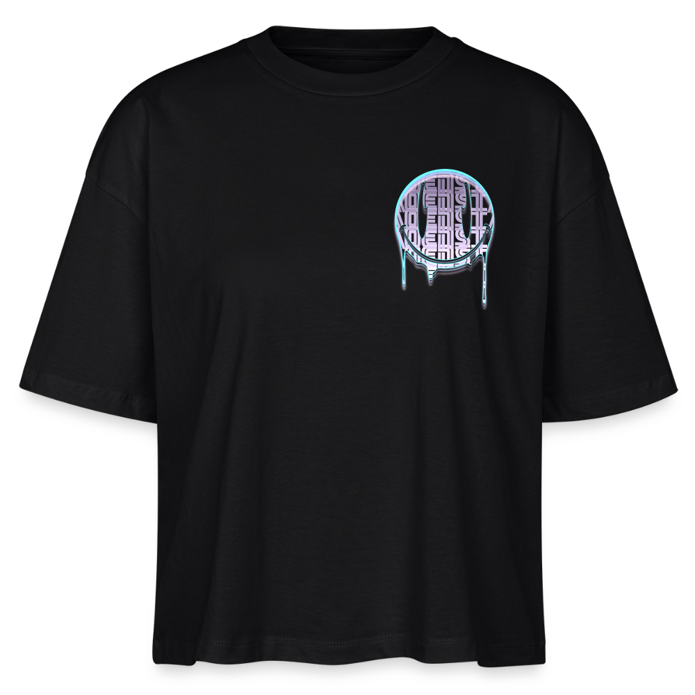 Moensta Drip Logo – Neon Streetwear Tattoo Artist Design - black