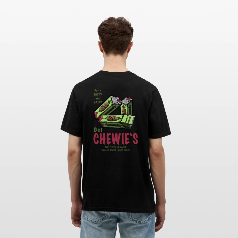 Chewie’s Hairy Gum – Funny Sci-Fi Parody Design - black