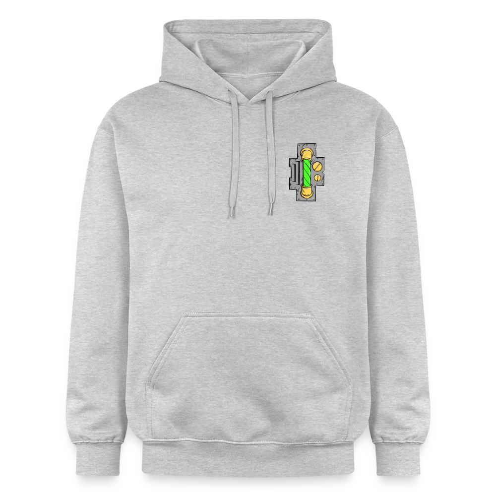 Cyberpunk Cyborg Lady – Futuristische Cyberpunk Illustration - light heather grey