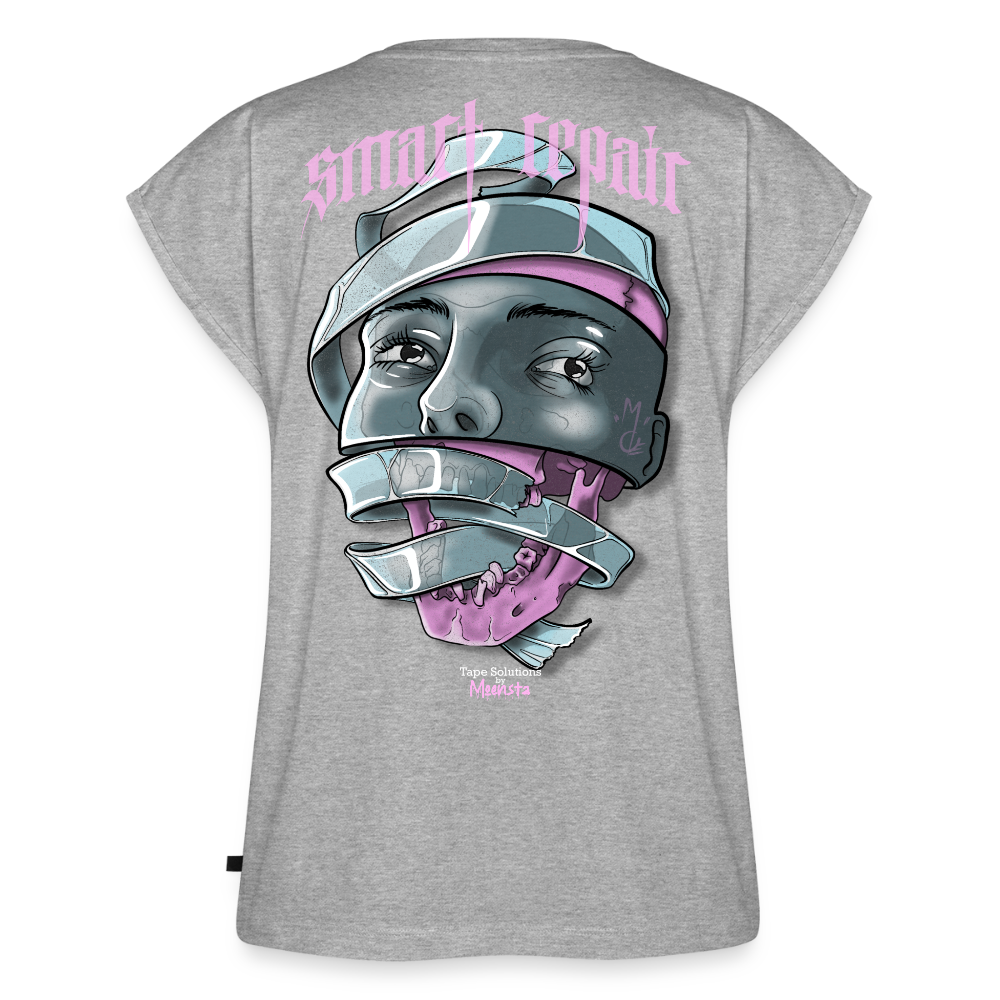 Smart Tape – Dark Tattoo Skull Design | Duct Tape - heather grey