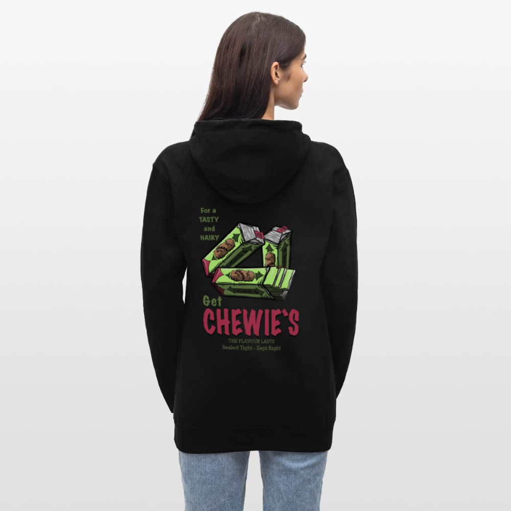 Chewie’s Hairy Gum – Funny Sci-Fi Parody Design - black