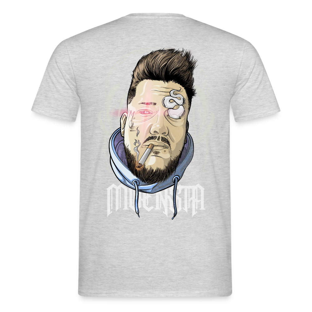 Tattoo Artist Portrait – Urban Comic Style - heather grey