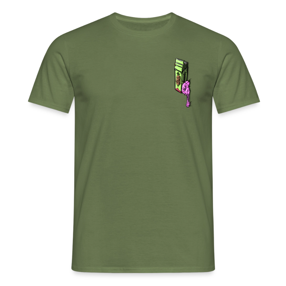 Chewie’s Hairy Gum – Funny Sci-Fi Parody Design - military green