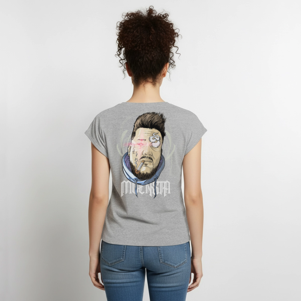 Tattoo Artist Portrait – Urban Comic Style - heather grey