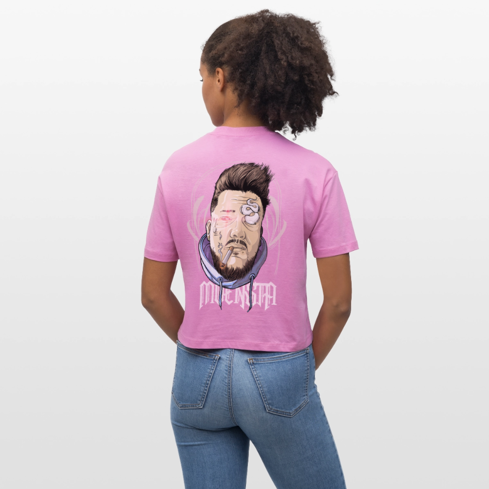 Tattoo Artist Portrait – Urban Comic Style - pink