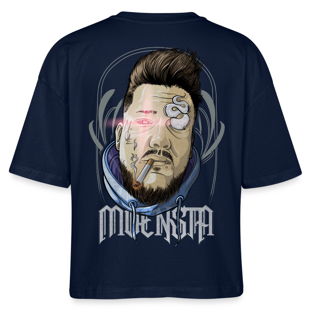 Tattoo Artist Portrait – Urban Comic Style - navy