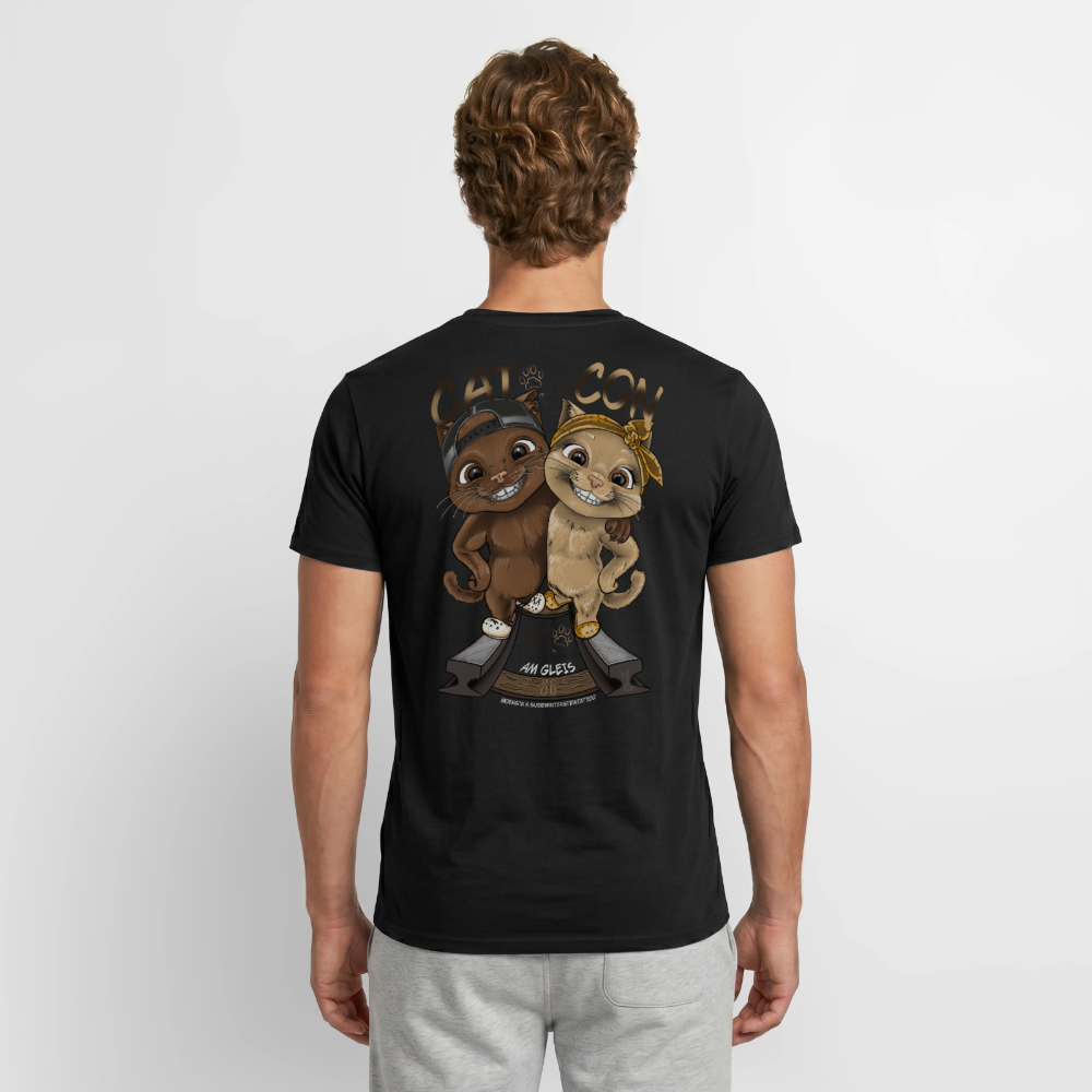 Men's T-Shirt con - black