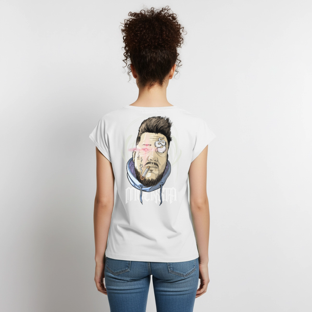 Tattoo Artist Portrait – Urban Comic Style - white