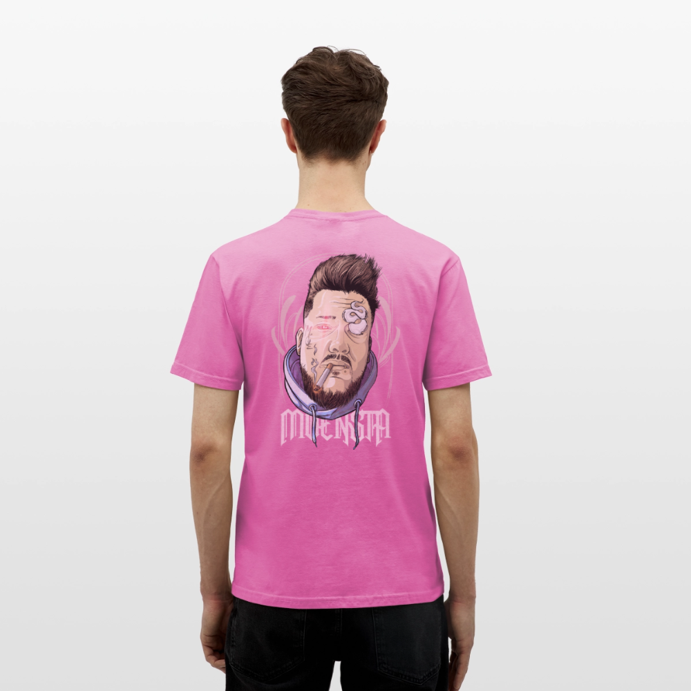 Tattoo Artist Portrait – Urban Comic Style - pink