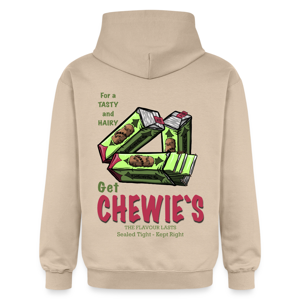 Chewie’s Hairy Gum – Funny Sci-Fi Parody Design - sand