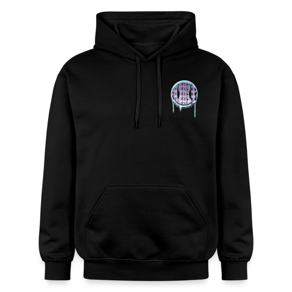 Moensta Drip Logo – Neon Streetwear Tattoo Artist Design - black
