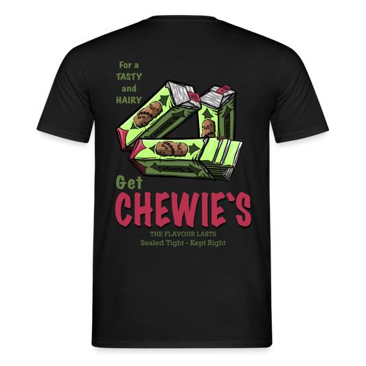 Chewie’s Hairy Gum – Funny Sci-Fi Parody Design - black