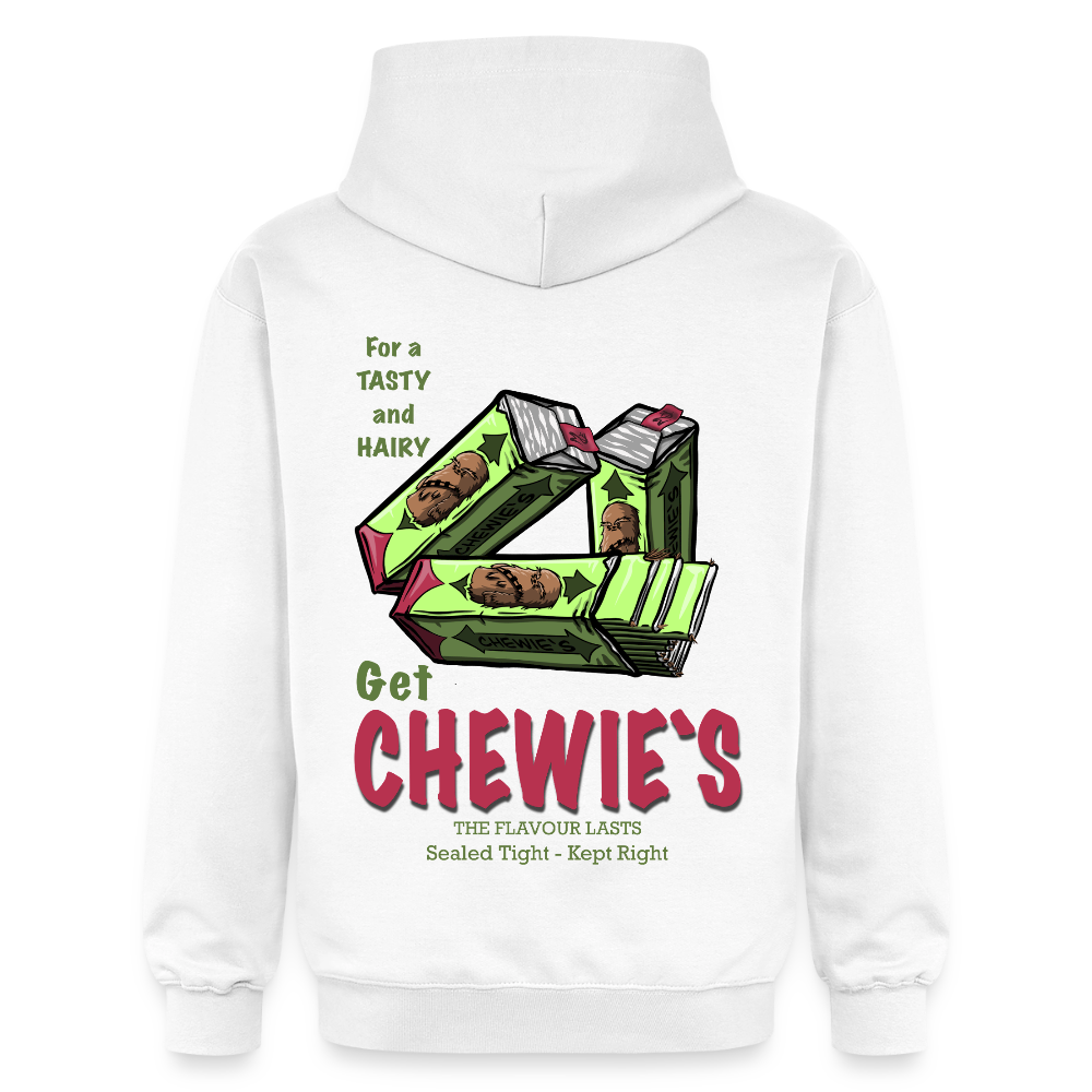 Chewie’s Hairy Gum – Funny Sci-Fi Parody Design - white