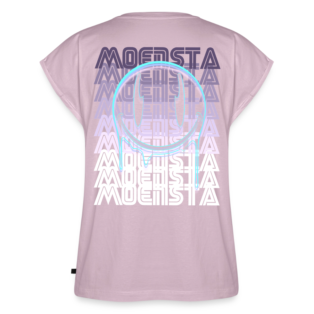 Moensta Drip Logo – Neon Streetwear Tattoo Artist Design - dusky pink